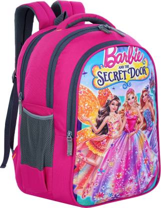 Myron Barbie girl 1st/2nd/3rd/4th &5th Class Light weight Beautiful & Trendy for Girls Waterproof School Bag