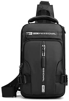 K.B.SALES Multi-functional Mens Crossbody Bag, Waterproof Sport Sling Shoulder Bag Waterproof Multipurpose Bag