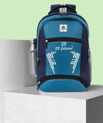 SBCOLLECTION Classy Unisex Print Texture Comfortable use for Class 4th to 10th Casual Waterproof School Bag