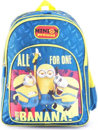 striders Minion Unleash Fun with Our Trendsetting School Bag Age (3 to 5 years) Waterproof School Bag