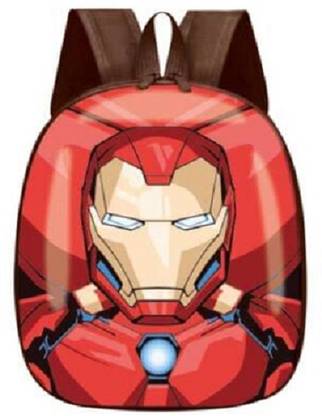 The Simplifiers Iron Man Hard Shell School Bag Backpacks for Kids & Toddlers(upto 7 Yrs) Waterproof School Bag