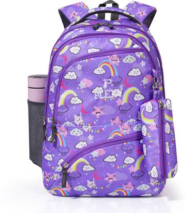 PLEXY Moonlight Laptop Backpack Water Resistant and Lightweight Bags Waterproof School Bag