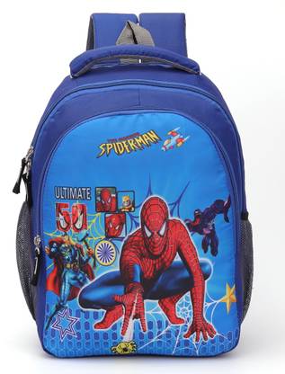 ARISTOTOUR Spiderman 30 Litre Nursery (LKG/UKG/1st to 5th std) Boys Girls Kids School Bag School Bag