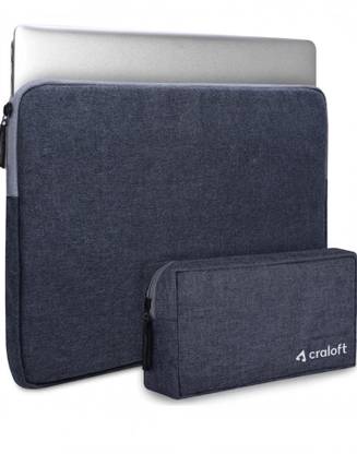 CRALOFT Case Cover Bag With Charger Pouch Laptop Sleeve/Cover