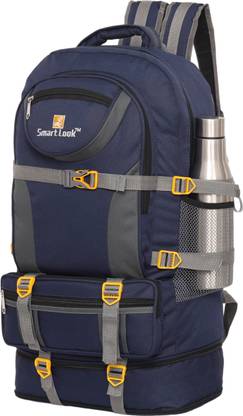 Smartlook Trekking bag Rucksack bag (Rucksack) Waterproof Backpack (BlUE, 65 L) Waterproof Backpack