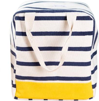 The June shop Sea La Vie Heat Insulated Lunch Bag Butter Yellow Waterproof Lunch Bag