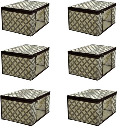 VYORA PREMIUM NON WOVEN SAREE COVER / CLOTH COVER (PACK OF 6) Multipurpose Bag