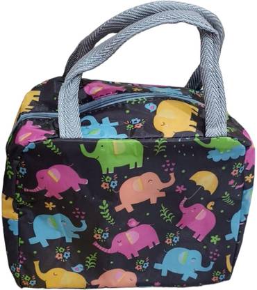 newzet Blue Color Elephant Amazing Lunch Bag Waterproof Lunch Bag
