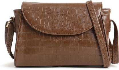 Fastrack Croco Textured Sling Bag