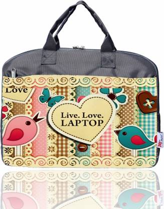 MY FAV Live Love Laptop print Office Laptop Sleeve Bag Waterproof Messenger Bag