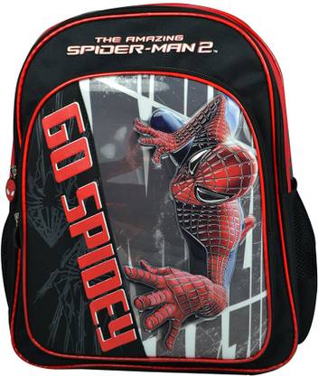 KIDOS THE AMAZING 2 GO SPIDAY SCHOOL BACKPACK ( MULTI COLOR ) School Bag
