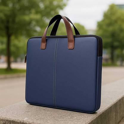 PREVAILER WorkMate Faux Leather Laptop Sleeve Waterproof Laptop Sleeve/Cover