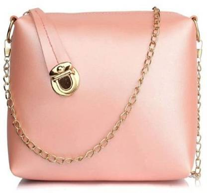 AMOGHA Slng-c-lock-Pink Bag Waterproof Sling Bag