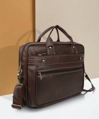 Hasan Men leatherette messenger bag Waterproof Messenger Bag