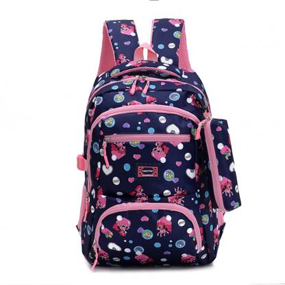 Tinytot SB118_02 School Backpack College Bag Travel Bag with Pencil Pouch 2nd Standard onward Waterproof School Bag