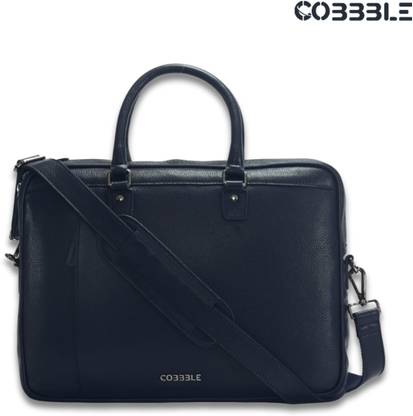 Cobbble Executive Brief Leather Laptop Bag Waterproof Shoulder Bag