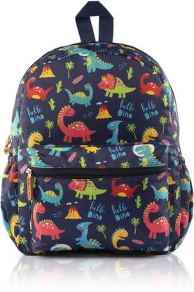Baby of Mine Kids Bag School Backpack For Boys & Girls Water Resistant Bag Hello Dino Print Waterproof School Bag