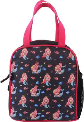 smily kiddos joy lunch bag-Mermaid Theme - Violet Lunch Bag