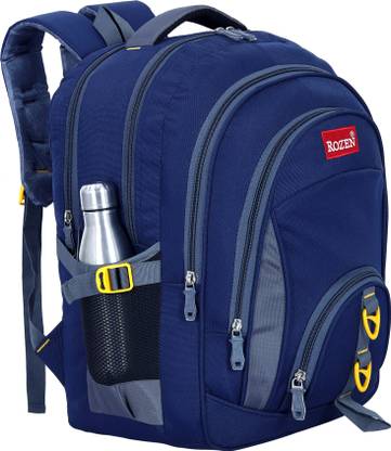 Rozen Unisex Laptop Backpack Heavy Duty durable School Bag Class 5th to 10th College Waterproof School Bag