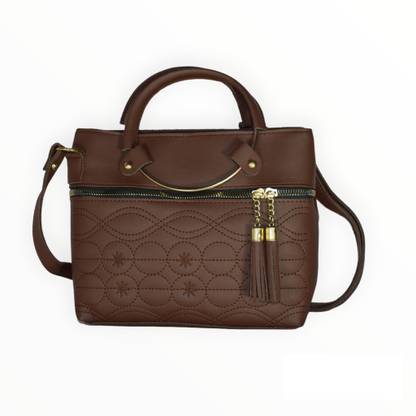 SOFTJOY MJSF016 BEIGE TUSSLES Sling Bag