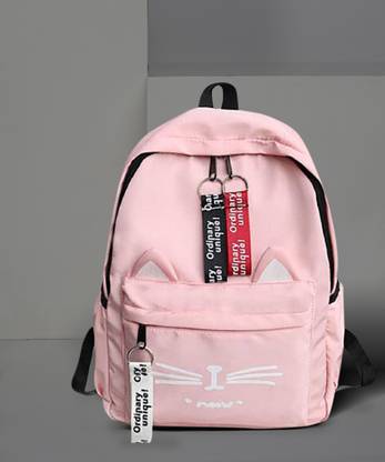 Mukund New & Stylish PU leather Casual Backpacks for Girls 10 L Backpack (Pink) Waterproof Backpack (Pink, 10 L) Waterproof Backpack