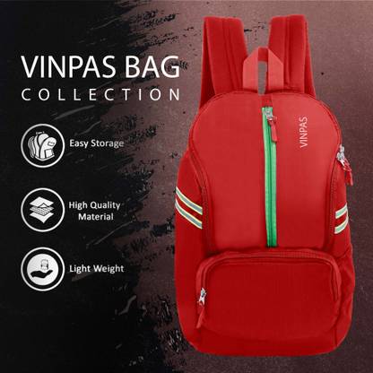 Vinpas RED-BACKAPCK Laptop Bag