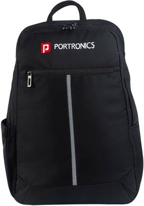 Portronics Byte Laptop Backpack Bag with 15.6 Inch Laptop Sleeve for College, Work, School Laptop Bag
