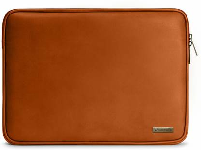 DailyObjects Tan Vegan Leather Laptop Bag