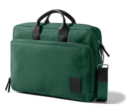 DailyObjects Forest Green Commute Messenger Medium Laptop Bag