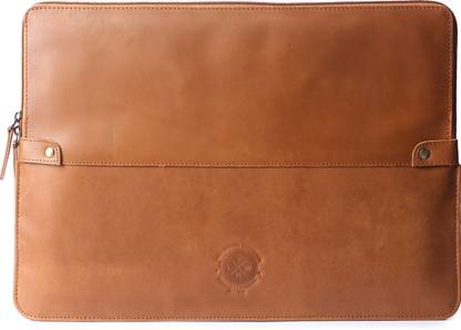 The Leather Warehouse Handmade macbook pro 13 case leather , macbook pro 16, compatible with 13 inch laptops , with space inside for credit card Laptop Bag