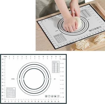 Kraptick Silicone Rolling Mat, Silicone Baking Sheet, Silicon Macaron Baking Mat-DMFP582 Baking Comb
