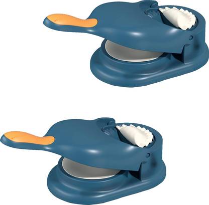 Froxell Store 2 in 1 Puri Dumping Momos Maker Ghughra Gujiya Maker Machine Skin Press Mould K1 Cookie Press