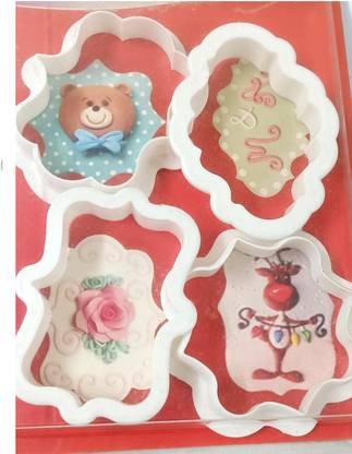 Xila Magic Cookie Cutter(pack of 4) Cookie Cutter