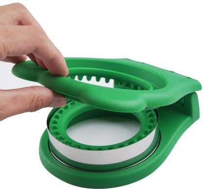 BS MART Round Sandwich Maker Sandwich Press Mold Reusable Bread Cookie Cutter