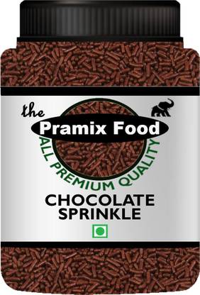 Pramix Dark Chocolate Sprinkles ( Vermicelli), Cake Sev - 100g Sprinkles