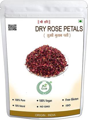 AGRI CLUB Dry Rose Petals 1Kg Topping