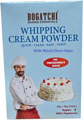 BOGATCHI whipping cream with mix choco chips Icing