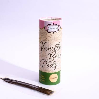 Confect Vanilla Beans Whole Grade A Vanilla Pods for Baking Topping