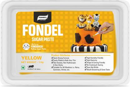 mavee's Fondel - Yellow, Premium Sugar Icing Solutions Sugar Paste