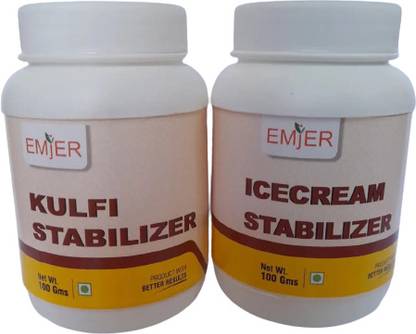 EMJER KULFI STABILIZER Glycerol Monostearate (GMS) Powder