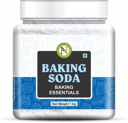 Nature Vit Baking Soda, 1 Kg Food Grade Sodium Bicarbonate Baking Soda Powder