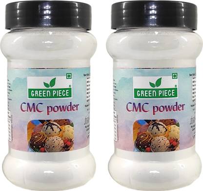 GREEN PIECE Ice cream Powder CMC Powder(100gm) (Carboxymethyl Cellulose)(Pack of 2) Carboxymethyl Cellulose (CMC) Powder