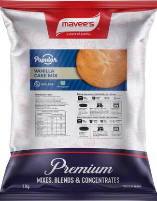 mavee's Popular - Vanilla Eggless Cake Mix, Premium Baking solutions Baking Powder