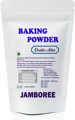 JAMBOREE Premium Double Action 400g Baking Powder