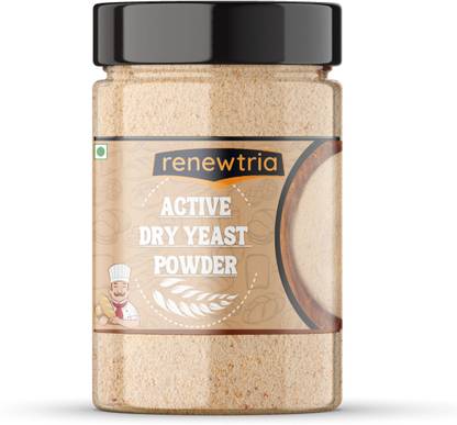 RENEWTRIA Active Dry Yeast Powder for kulchas, naans, pizza, pao, breads making (75g) Yeast Powder