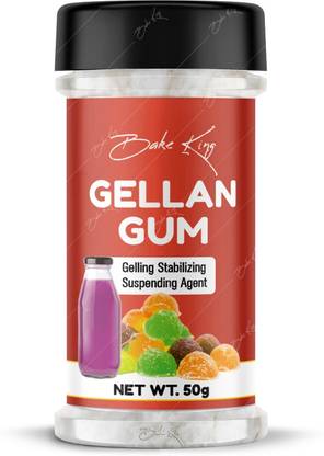 Bake King Gellan Gum Powder 50gm For Gelling, Stabilizing and Suspending Agent (50gm) Jelly Powder