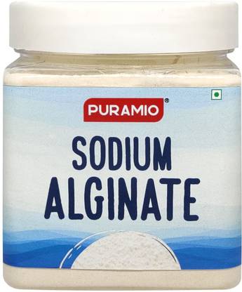 PURAMIO Sodium Alginate, for Stabilizer,Thickening,, 250g Raising Ingredient Powder
