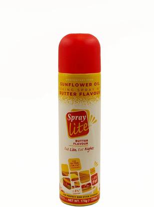 Spray Lite Butter Flavour Baking Non Sticky Sprays Liquid
