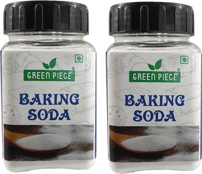 GREEN PIECE Baking Soda 100gm(Pack of 2) Baking Soda Powder