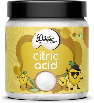 DRY DELIGHT Premium Quality 100% Natural Citric Acid | Crystals | Nimbu Salt | Lemon Salt | Citric Powder